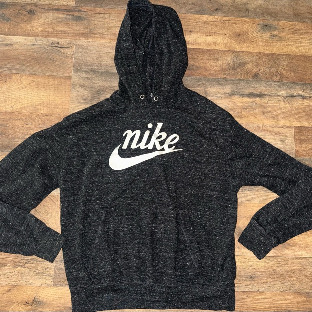 Nike Women’s Black Hooded Pullover Sweatshirt